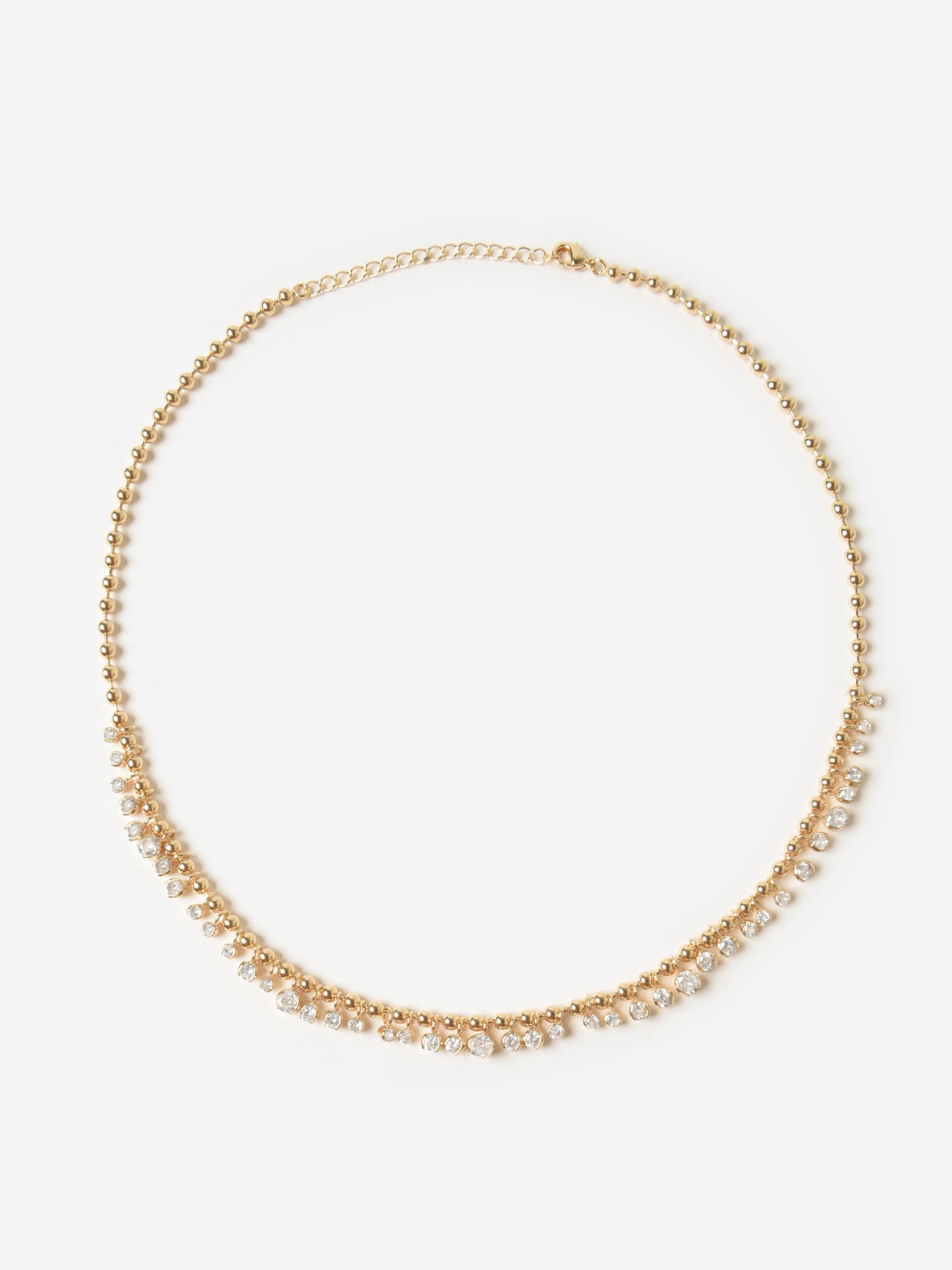Alexa Leigh Crystal Drop Necklace - Saint Bernard