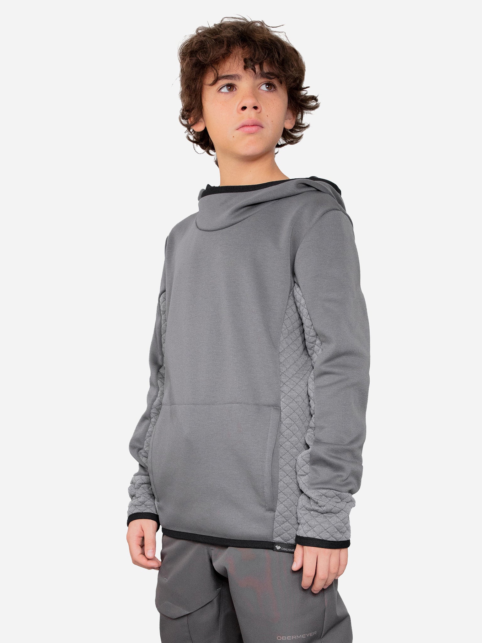 Obermeyer Boys' Ashler Fleece Hoodie - Saint Bernard