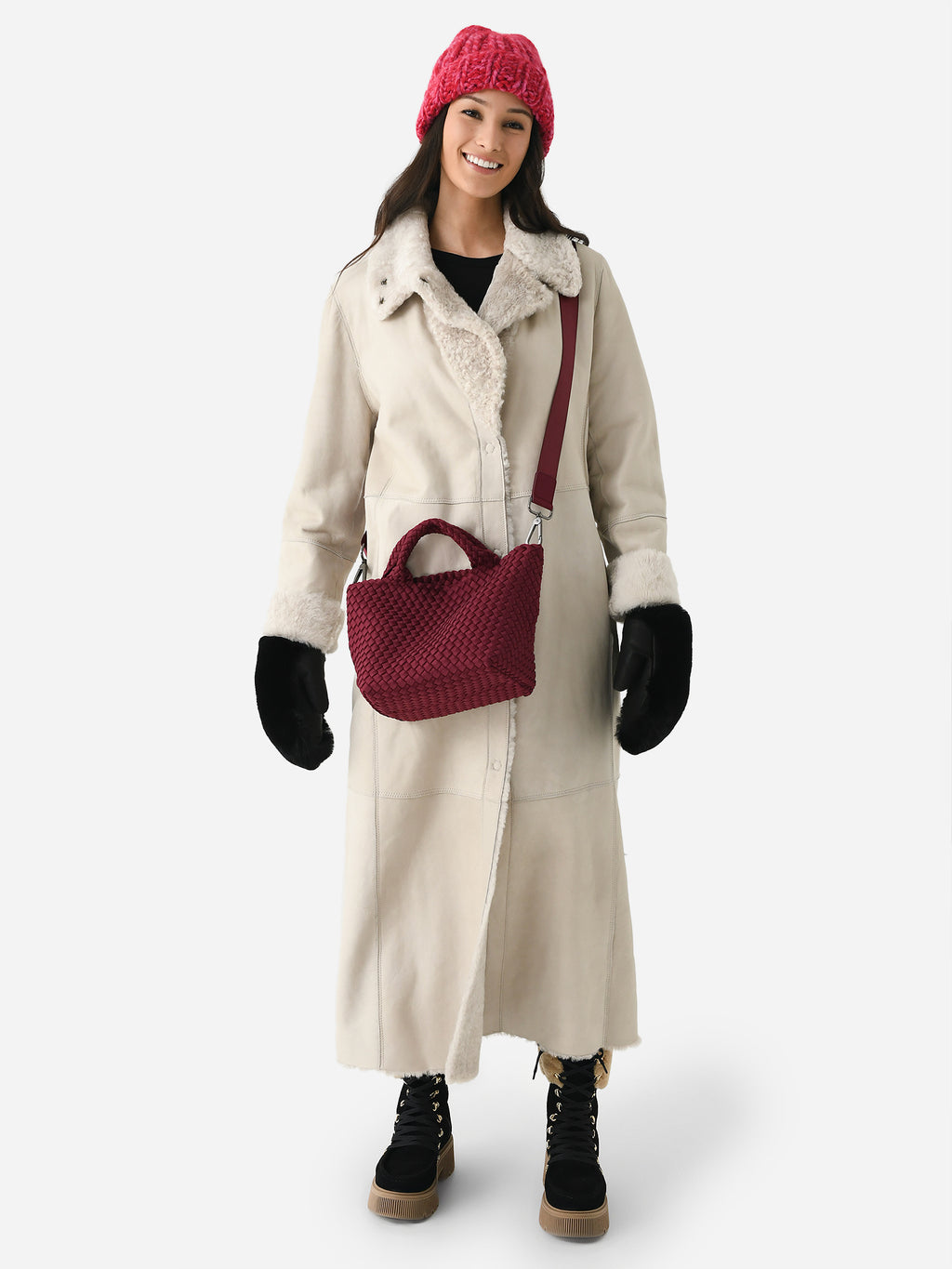 Frauenschuh Women's Amina Lambskin Coat - Saint Bernard