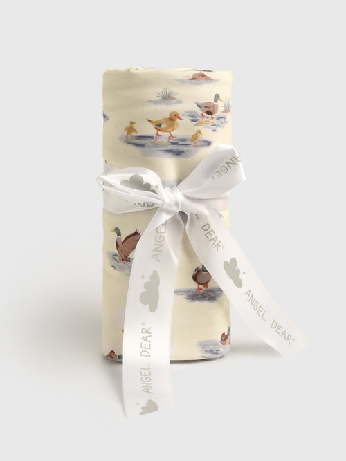 Angel Dear Migrating Mallards Swaddle Blanket