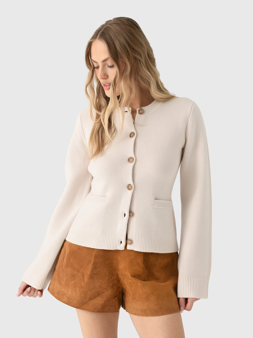 Jenni Kayne Women's Cooper Cardigan - Saint Bernard