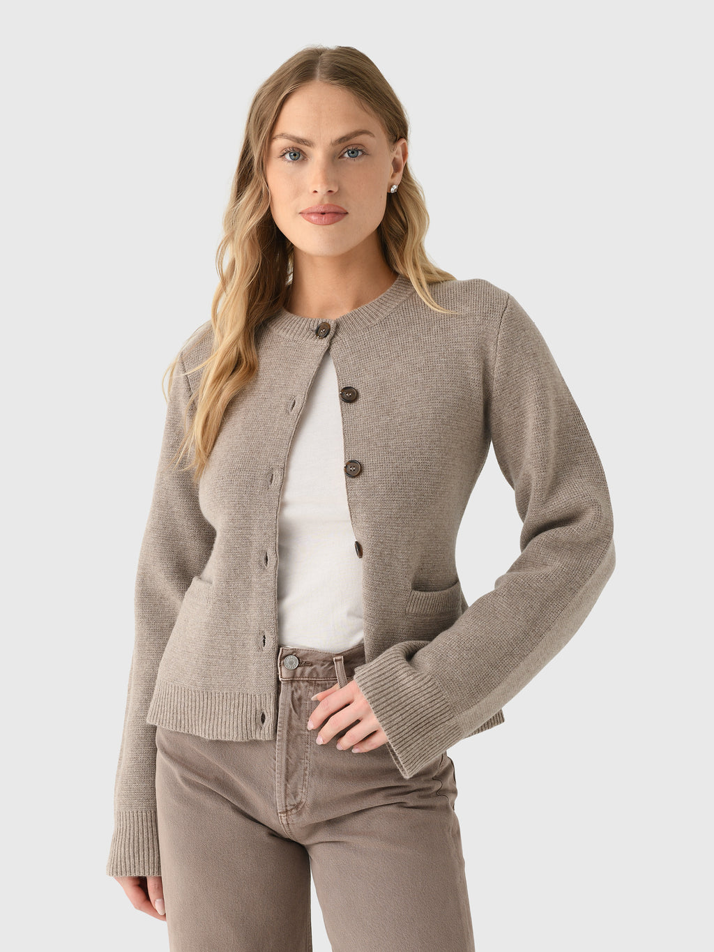 Jenni Kayne Women's Cooper Cardigan - Saint Bernard
