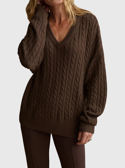 Jenni Kayne Women's Nell V-Neck Sweater