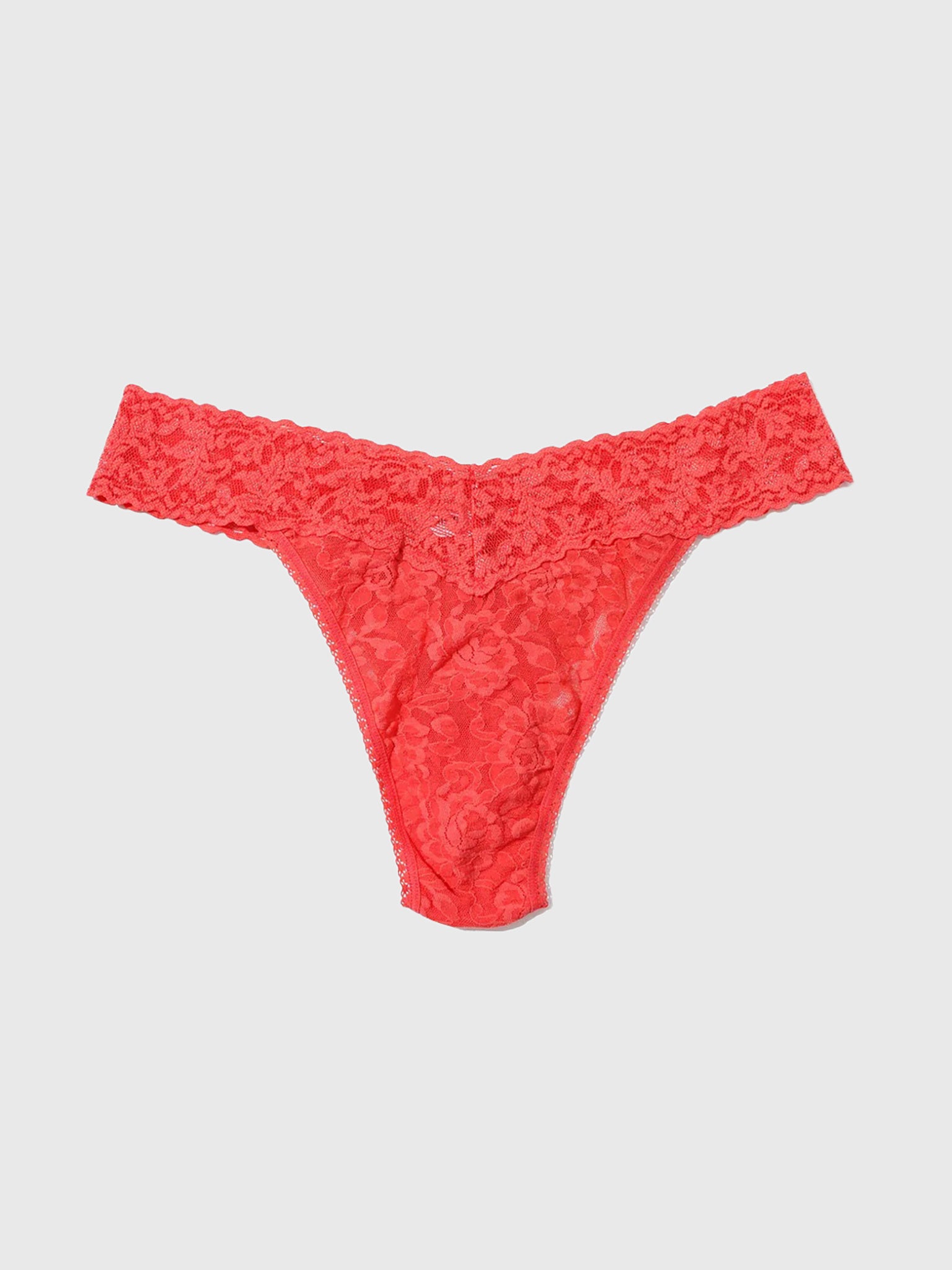 Hanky Panky Women's Signature Lace Original Rise Thong - Saint Bernard
