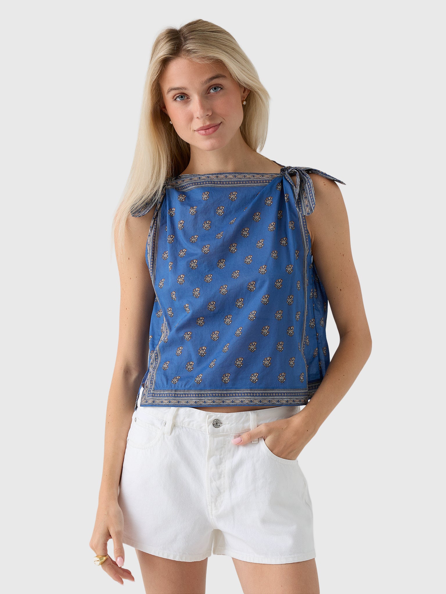 DÔEN Women's Amalia Top - Saint Bernard