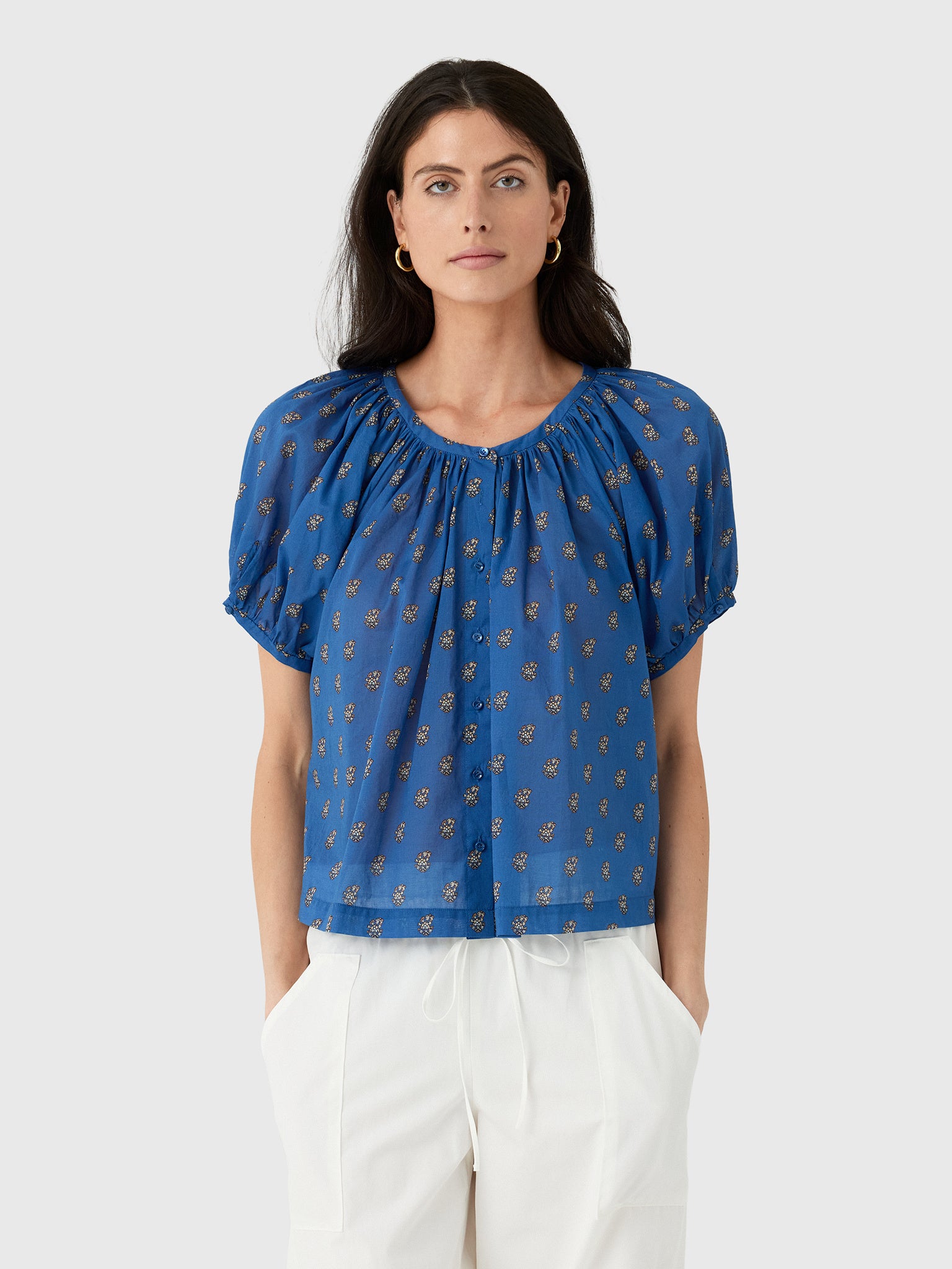 DÔEN Women's June Top - Saint Bernard