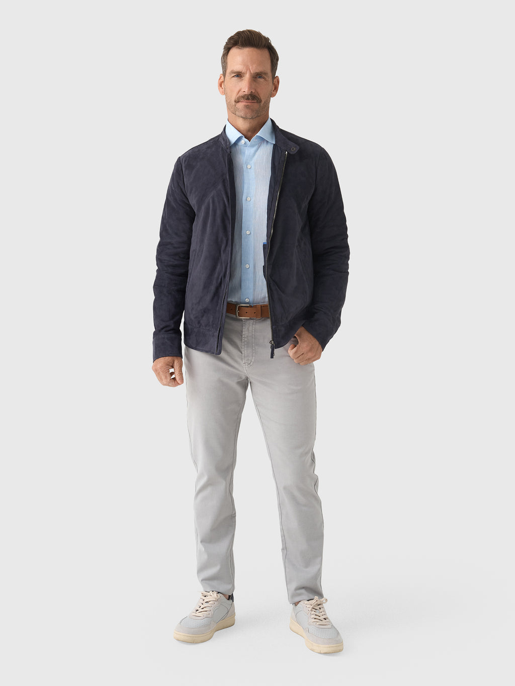 Frauenschuh Men's Nico Suede Jacket - Saint Bernard