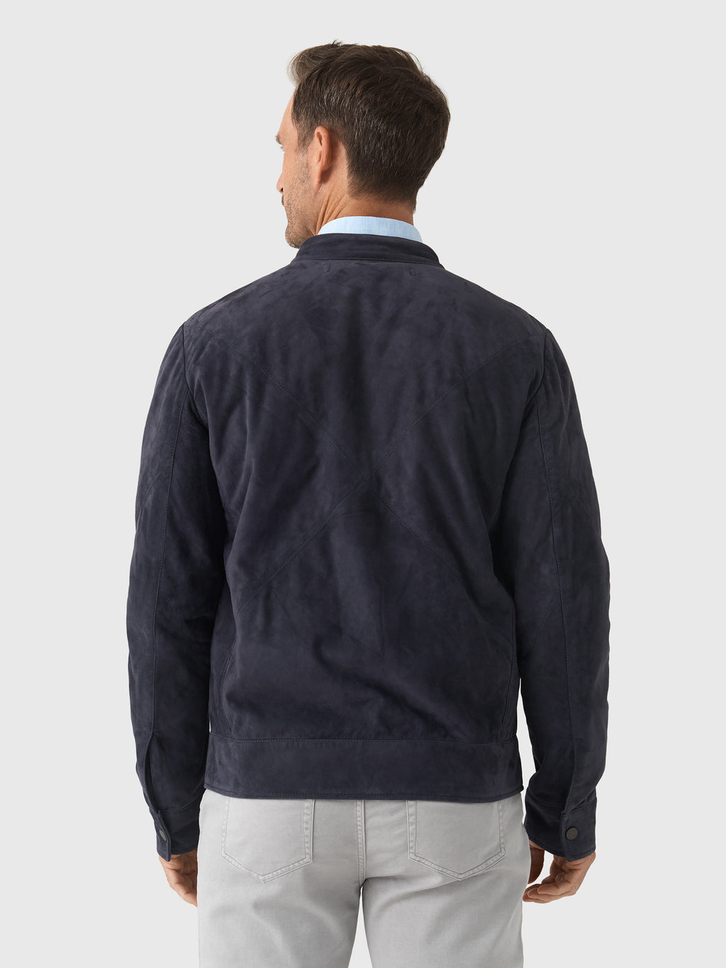 Frauenschuh Men's Nico Suede Jacket - Saint Bernard
