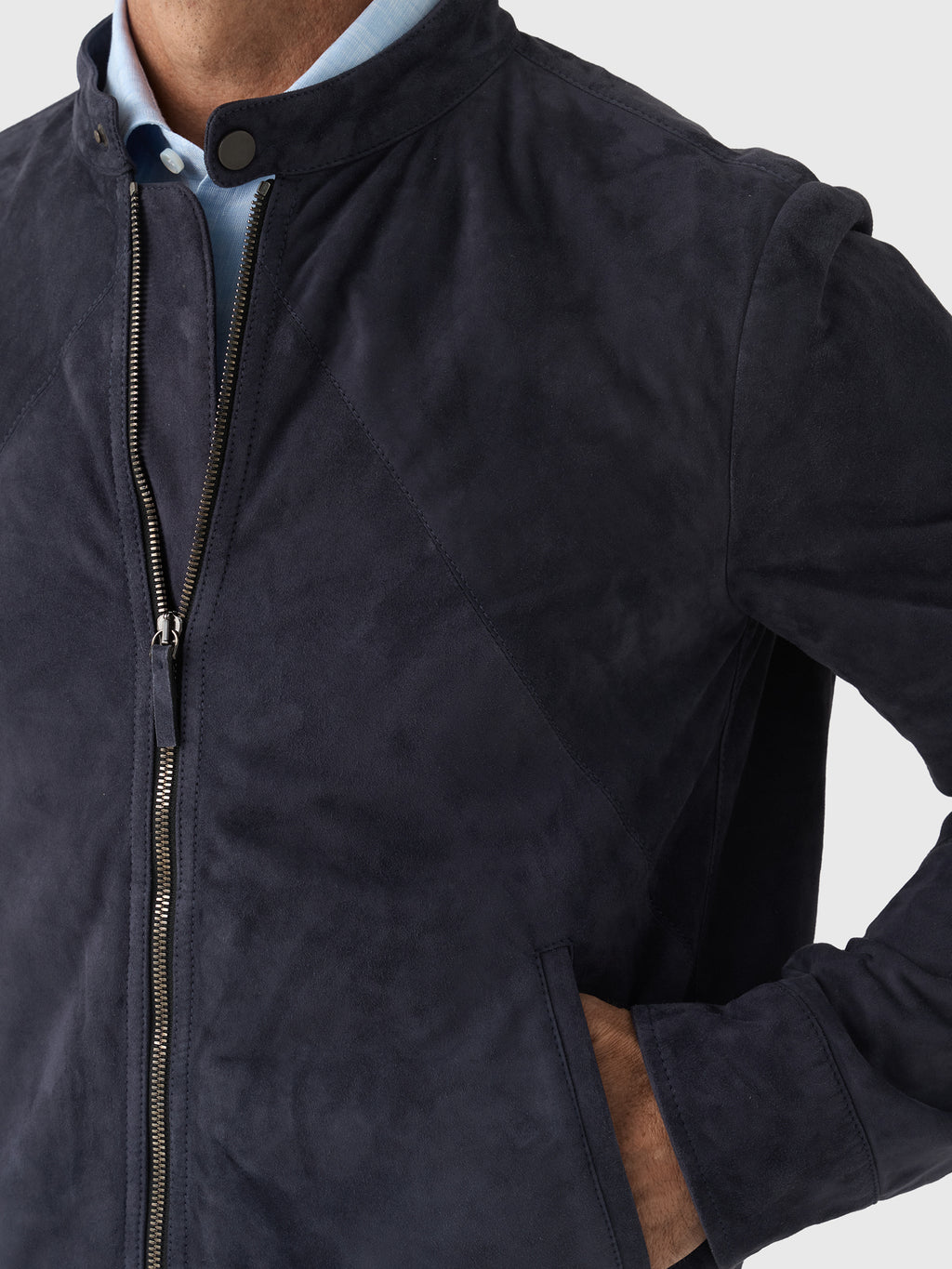 Frauenschuh Men's Nico Suede Jacket - Saint Bernard