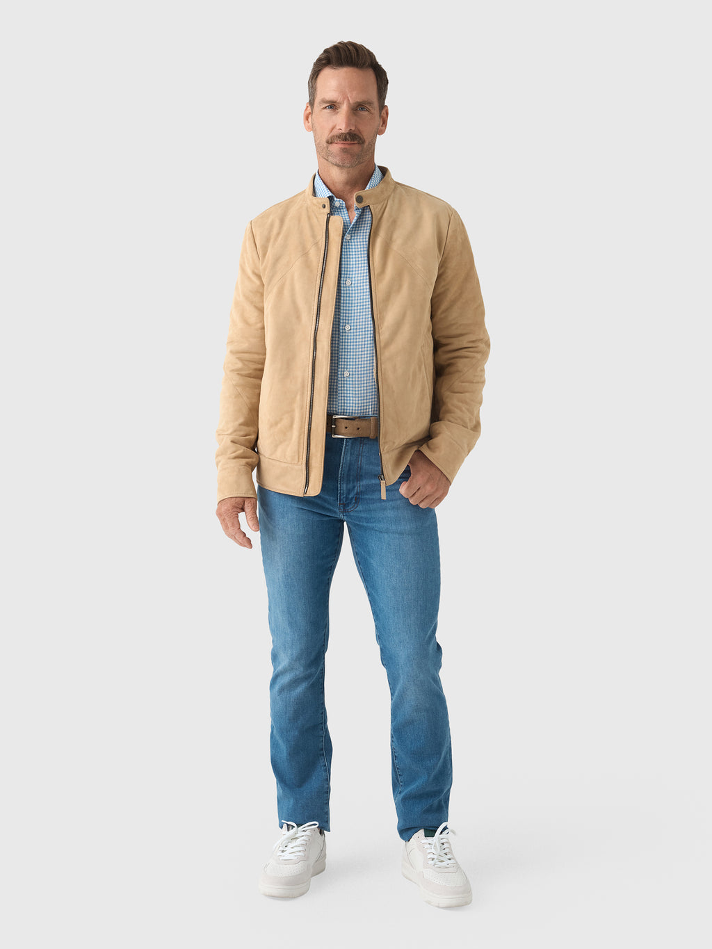 Frauenschuh Men's Nico Suede Jacket - Saint Bernard