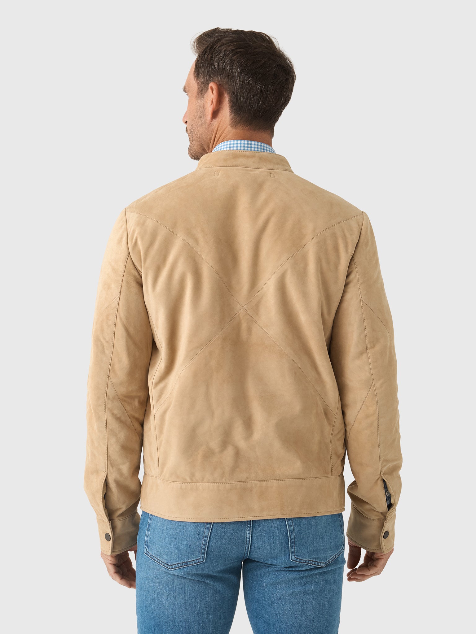 Frauenschuh Men's Nico Suede Jacket - Saint Bernard