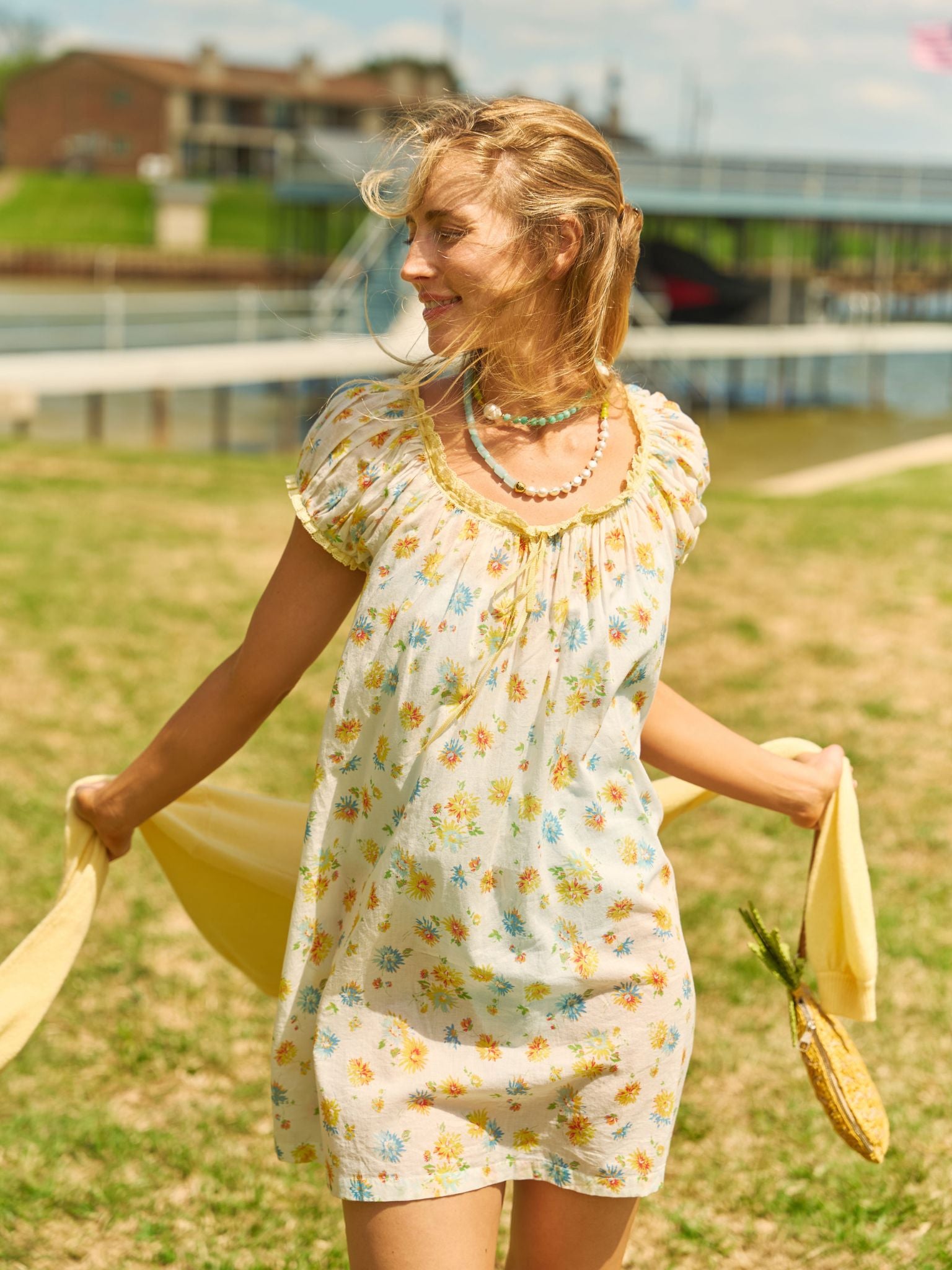 DÔEN Women's Julia Dress - Saint Bernard