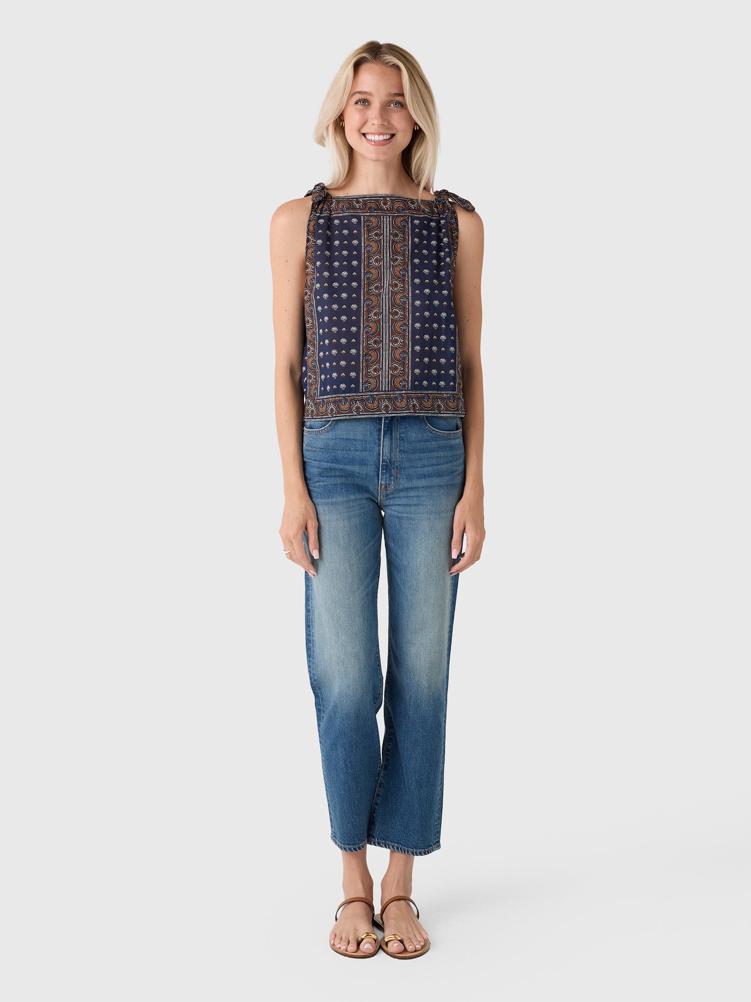 DÔEN Women's Amalia Top - Saint Bernard