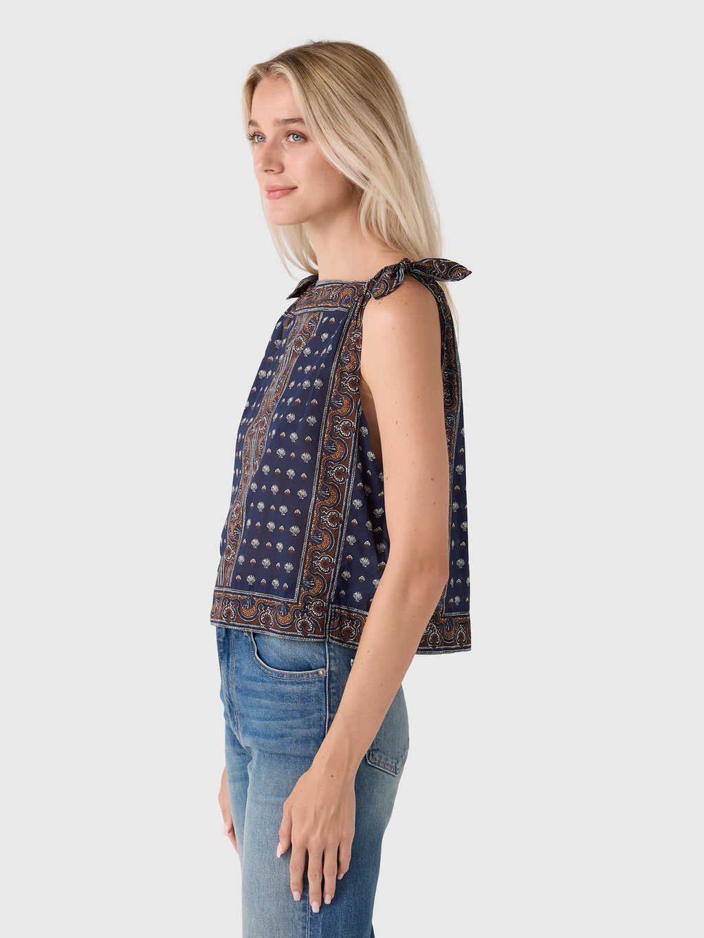 DÔEN Women's Amalia Top - Saint Bernard