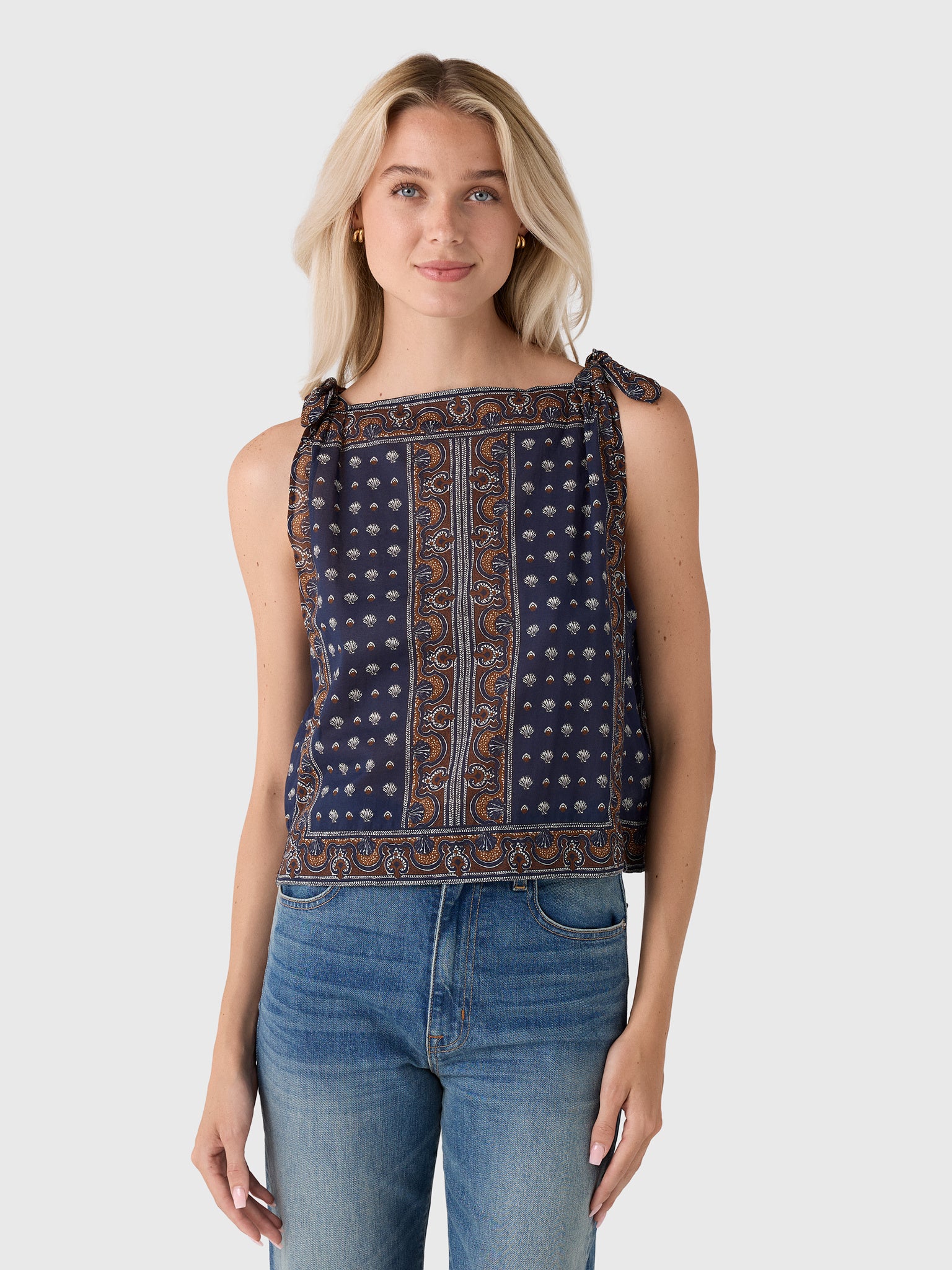 DÔEN Women's Amalia Top - Saint Bernard