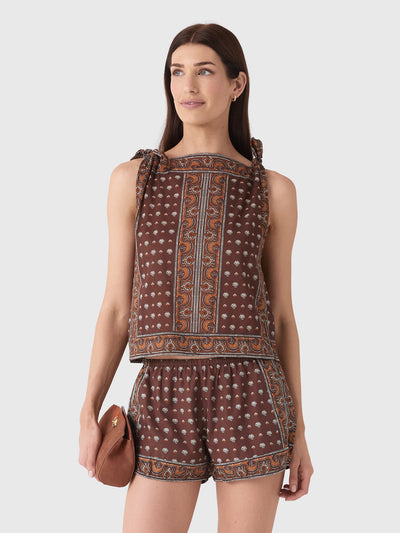 DÔEN Women's Amalia Top - Saint Bernard