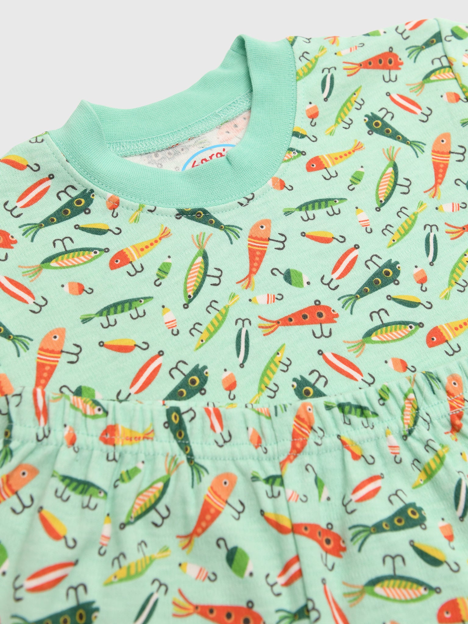 Sara's Prints Boys' Short Pajama Set - Saint Bernard