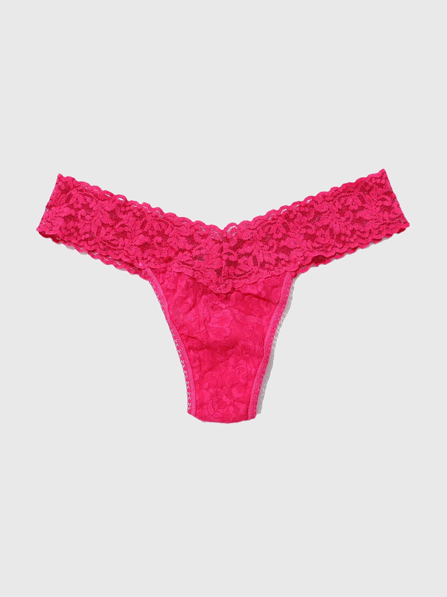 Hanky Panky Women's Signature Lace Low Rise Thong - Saint Bernard