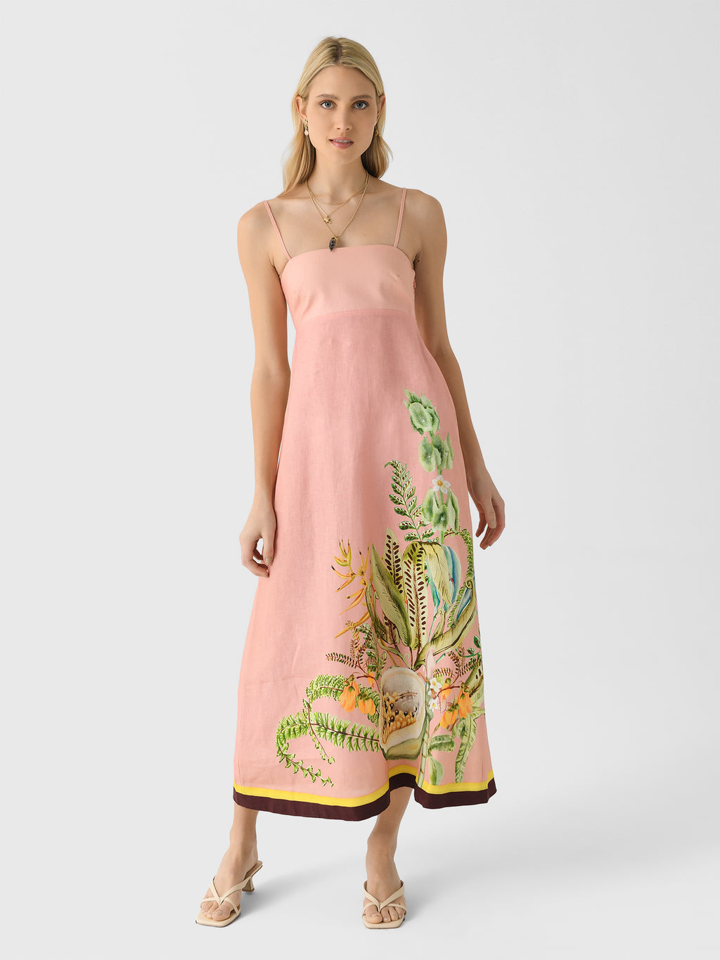 Alemais Women's Papaya Sundress - Saint Bernard