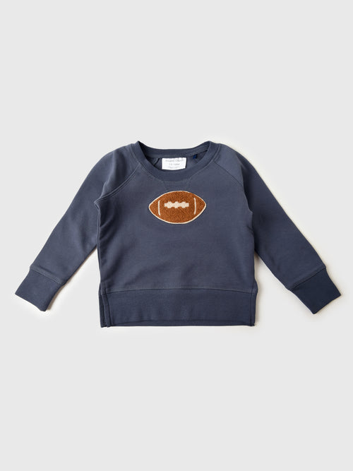 Angel Dear Boys' Footballs Raglan Sweatshirt + Jogger Set