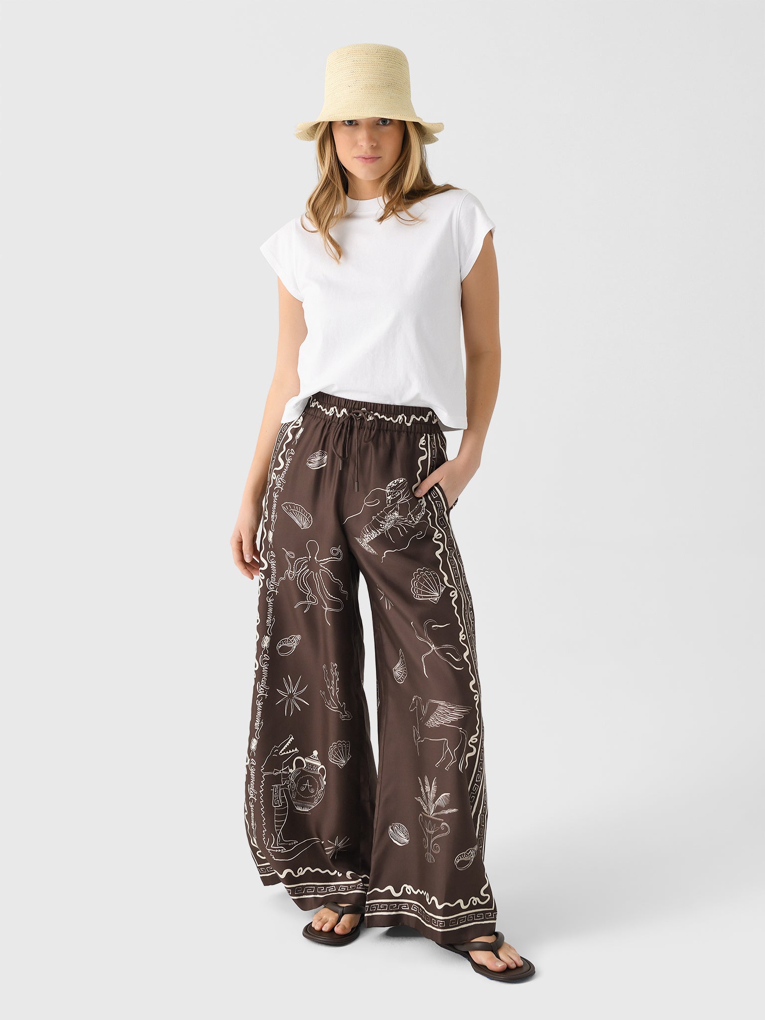【タグ付、3XL】Papas MANIERE DE HEMING コットンパンツ Alemais Women's Sammy Silk Pant – Saint Bernard