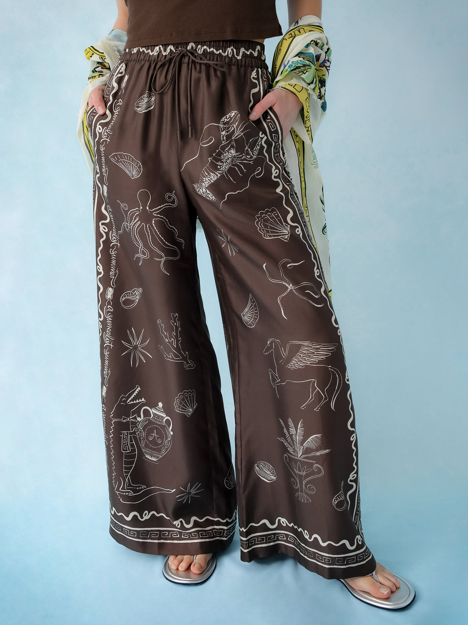Alemais Women's Sammy Silk Pant – Saint Bernard