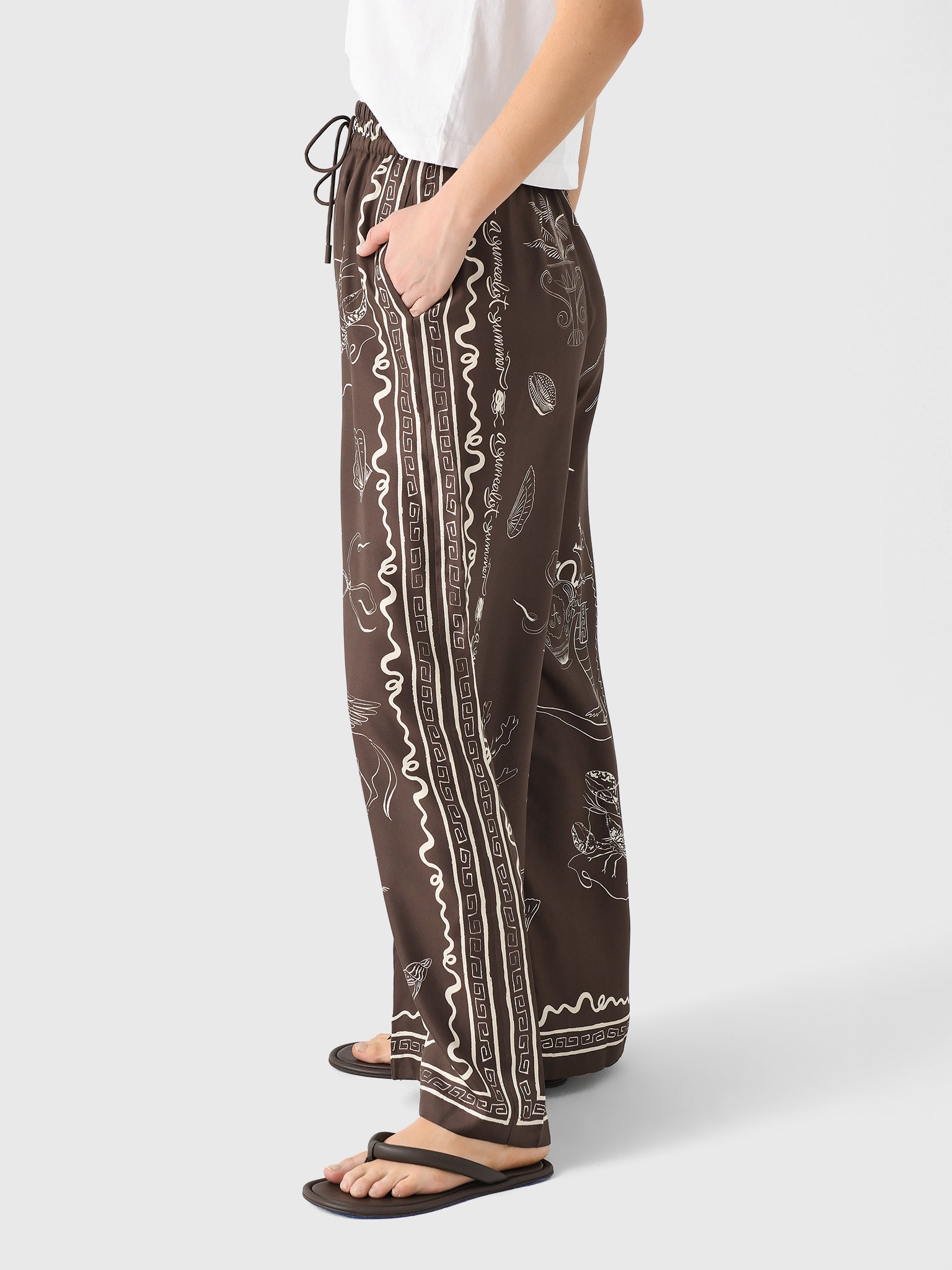 Alemais Women's Sammy Silk Pant – Saint Bernard
