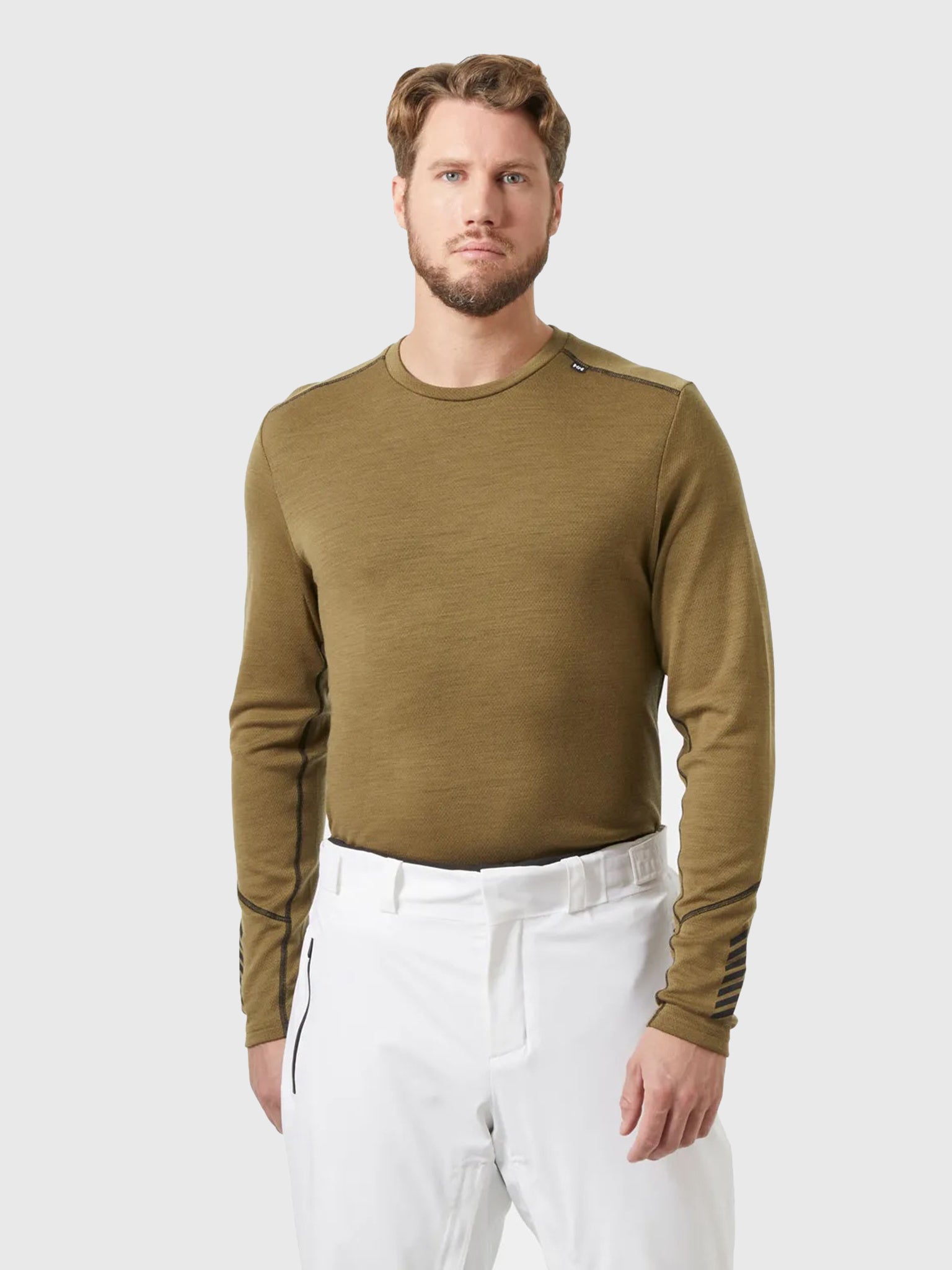 Helly Hansen Men's LIFA® Merino Midweight Crew Base Layer - Saint Bernard