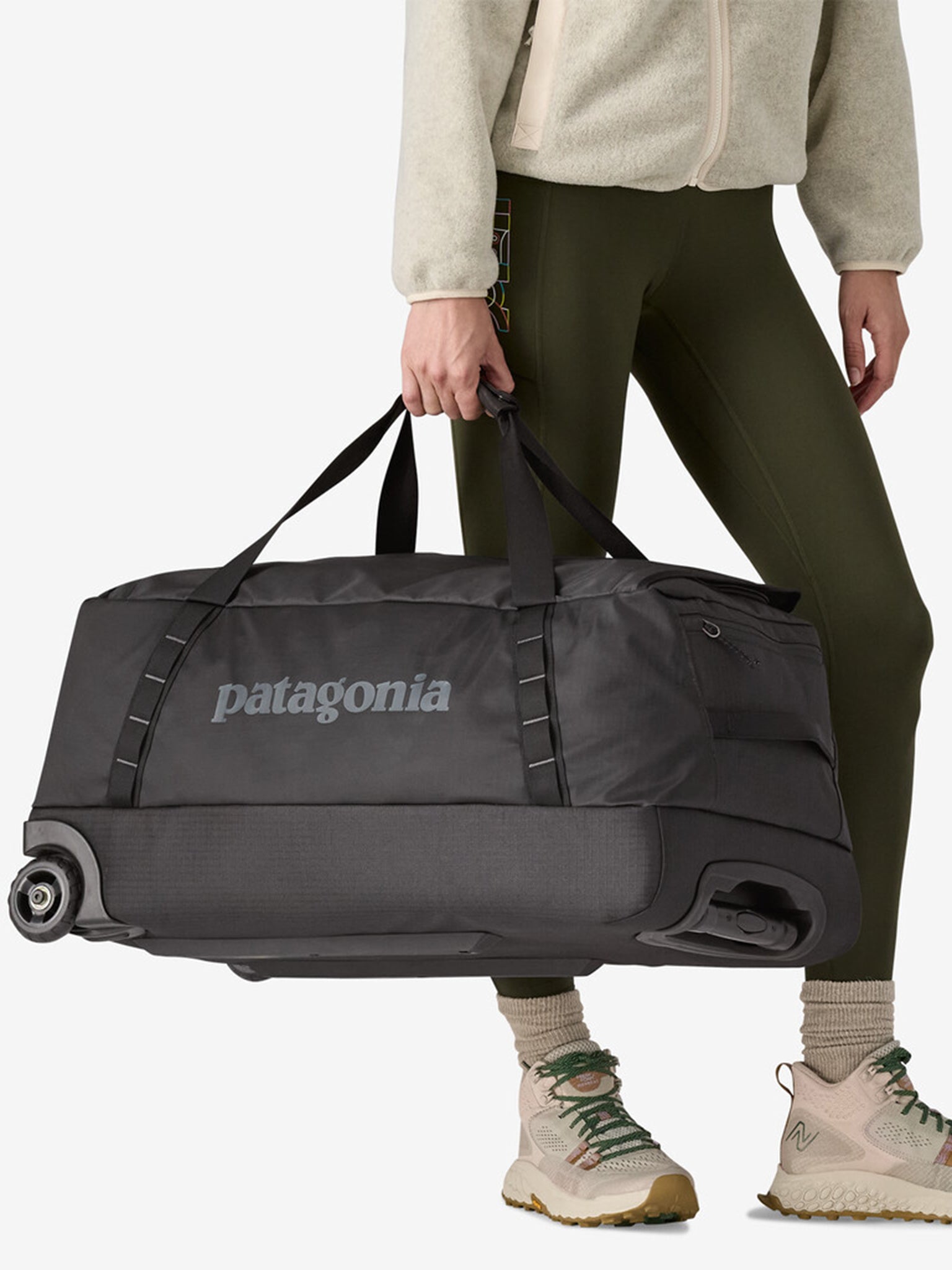 patagonia matte duffel Black Hole Bag recycled TPU Patagonia Black Hole Duffel 55L