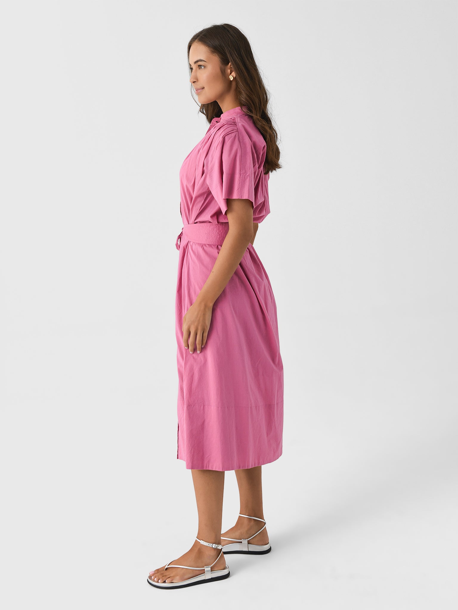 vanessa bruno pink dress Printed dress Louri | pink... | Vanessa Bruno
