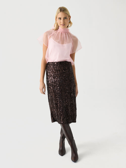 Vanessa Bruno Women's Dirma Sequin Skirt