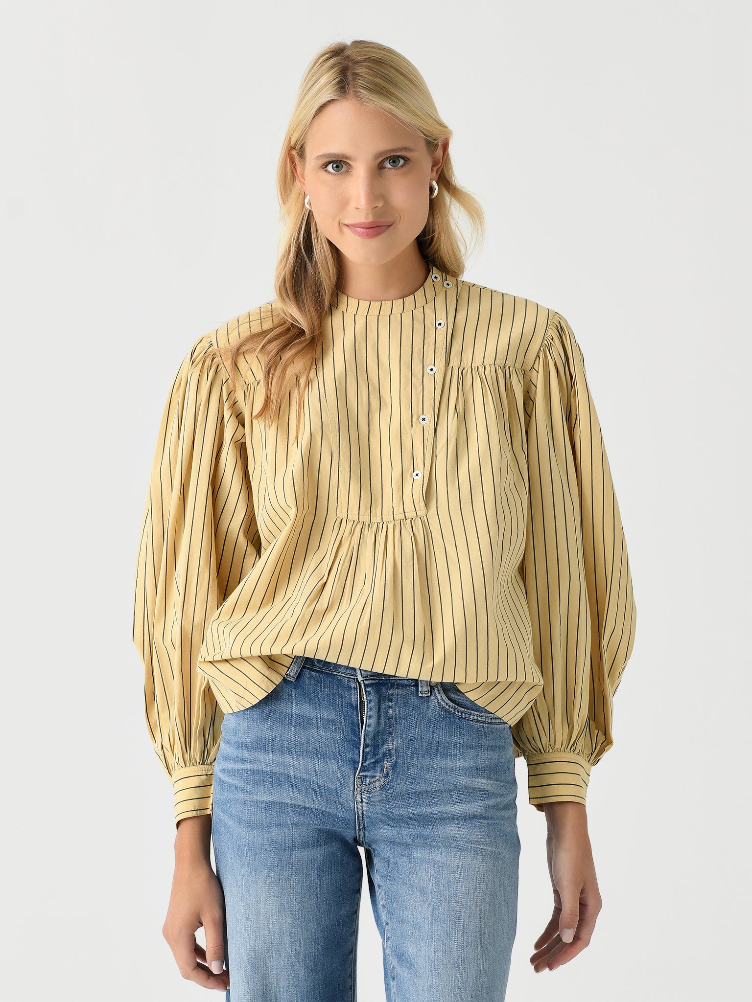 Vanessa Bruno Women's Delaide Blouse - Saint Bernard