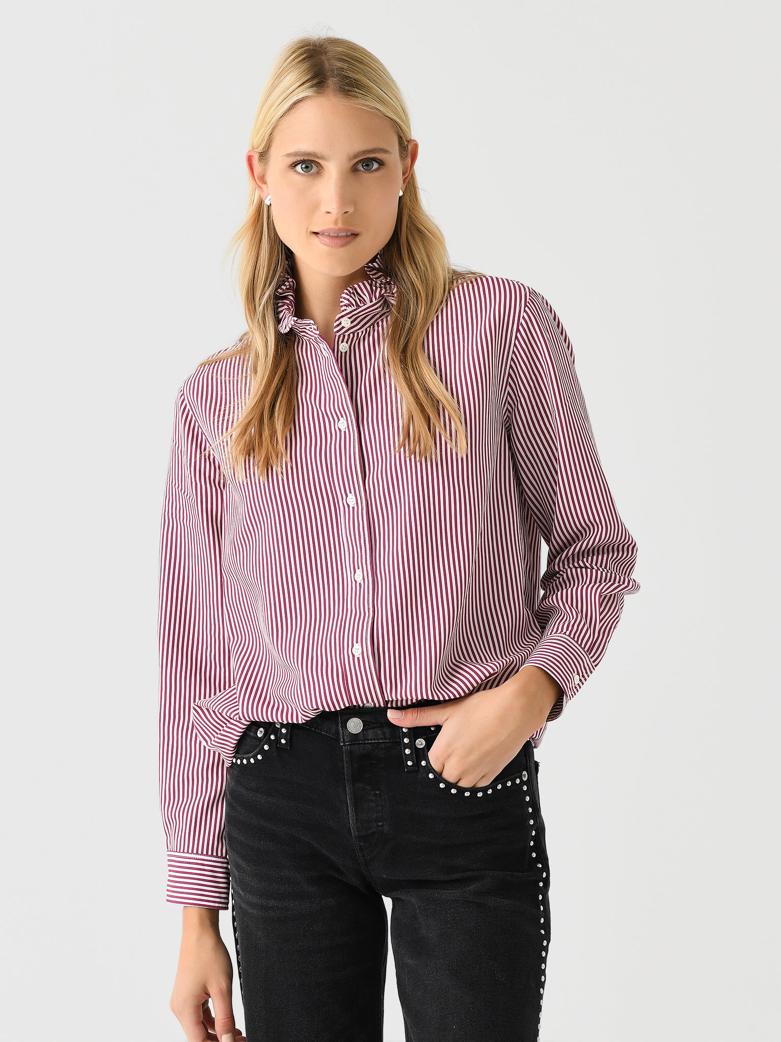 Vanessa Bruno Women's Sidney Shirt - Saint Bernard