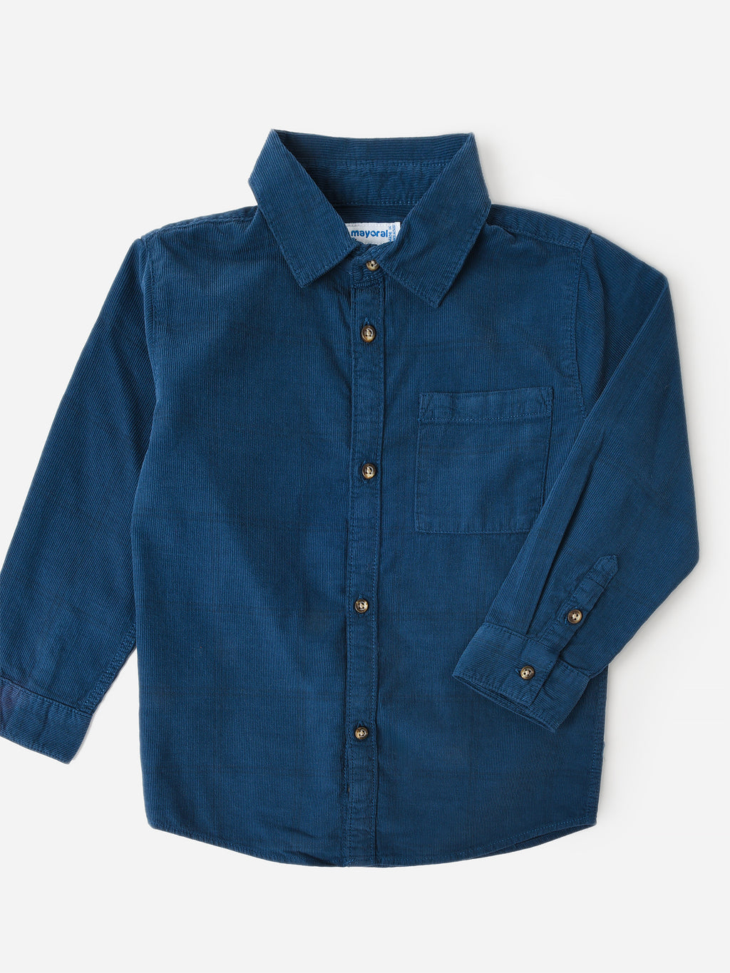 Mayoral Boys' Long Sleeve Corduroy Overshirt - Saint Bernard