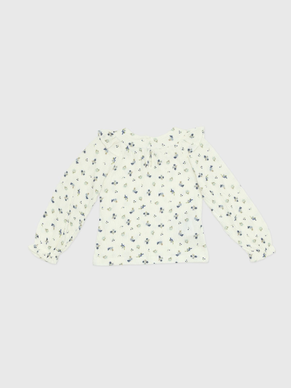 Mayoral Girls' Bambula Printed Blouse - Saint Bernard