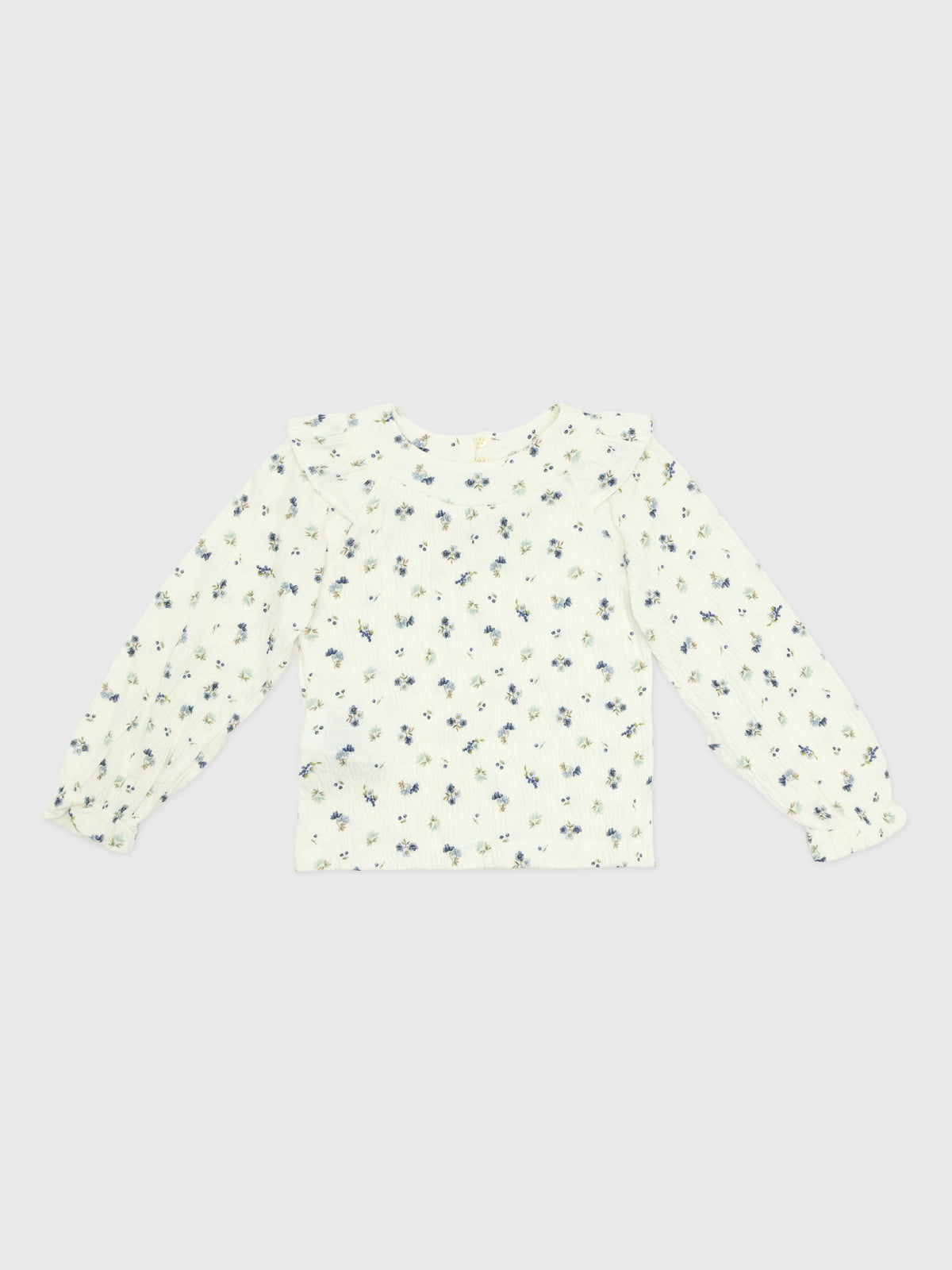 Mayoral Girls' Bambula Printed Blouse - Saint Bernard