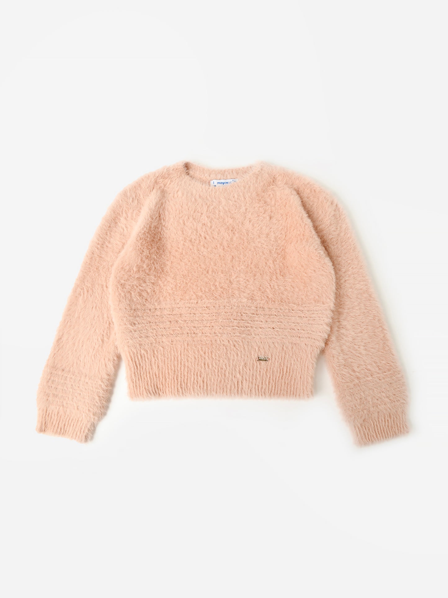 Mayoral Girls' Fuzzy Sweater