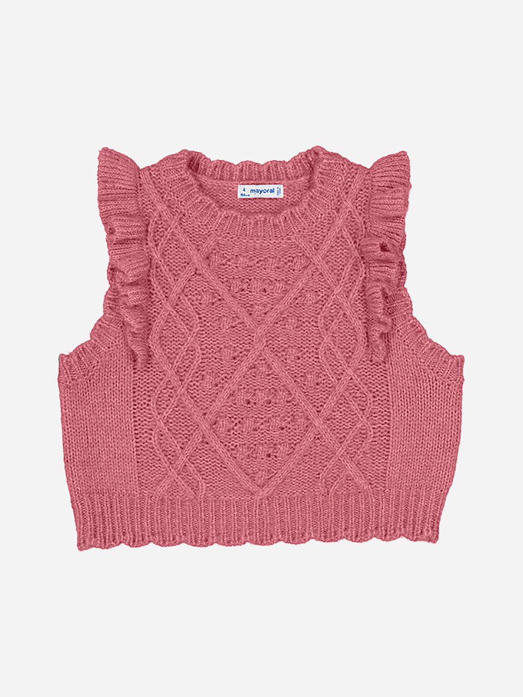 Mayoral Girls' Knit Vest - Saint Bernard