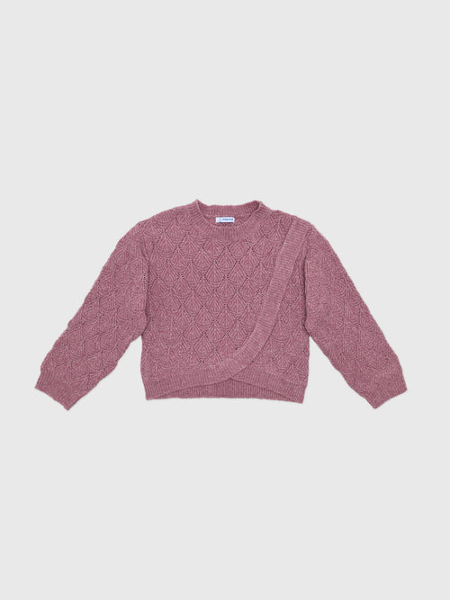 Mayoral Girls' Textured Sweater
