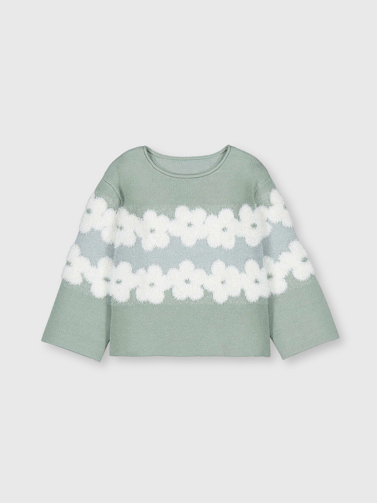 Mayoral Girls' Jacquard Sweater - Saint Bernard