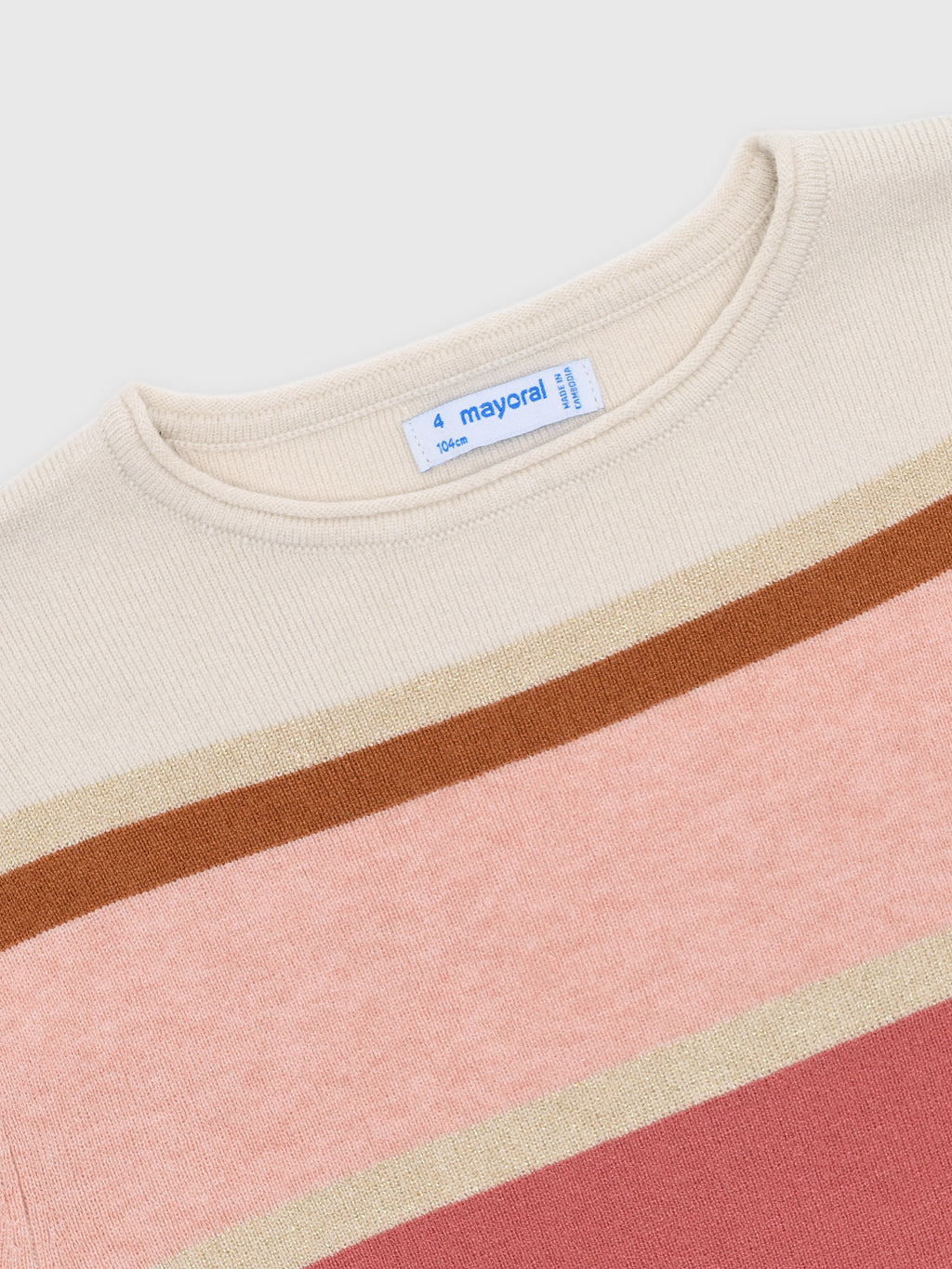 Mayoral Girls' Jacquard Sweater - Saint Bernard