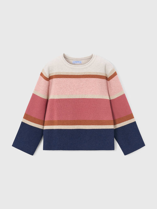 Mayoral Girls' Jacquard Sweater