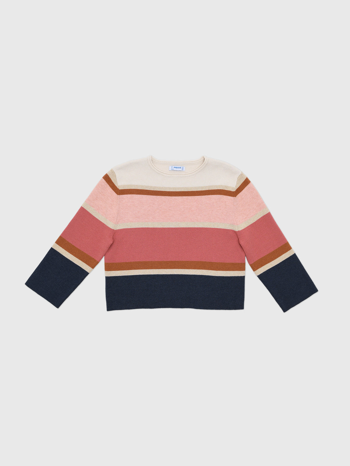 Mayoral Girls' Jacquard Sweater - Saint Bernard