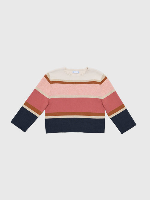 Mayoral Girls' Jacquard Sweater