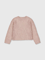 Mayoral Girls' Pearl Knit Sweater - Saint Bernard