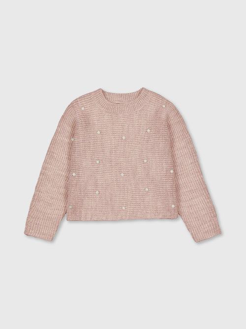 Mayoral Girls' Pearl Knit Sweater