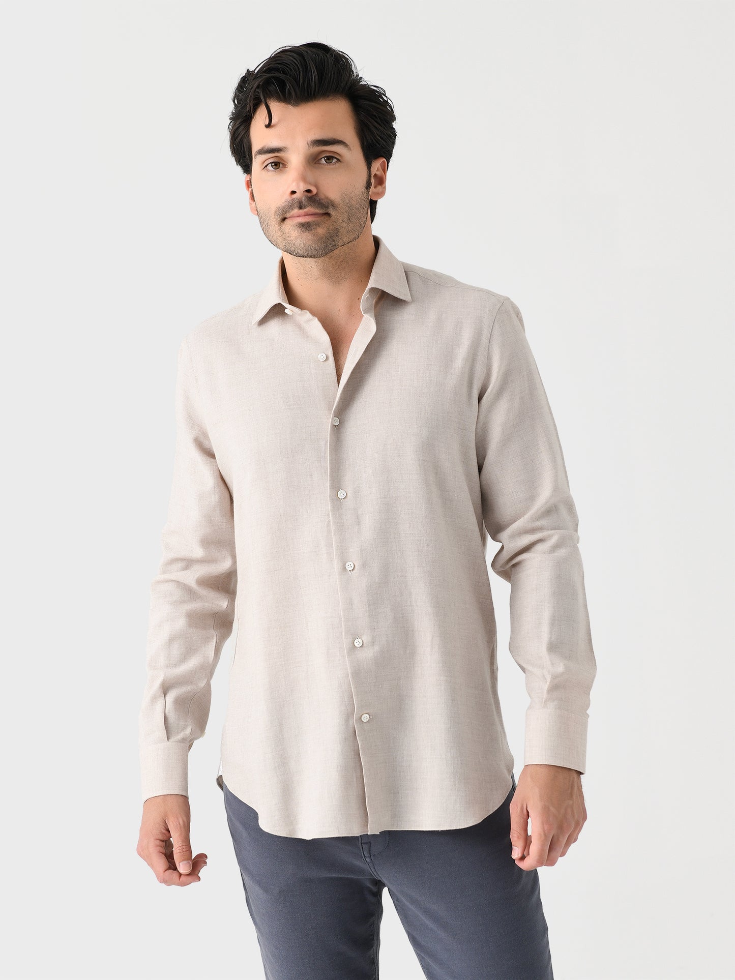Maria Santangelo Men's Woven Shirt - Saint Bernard