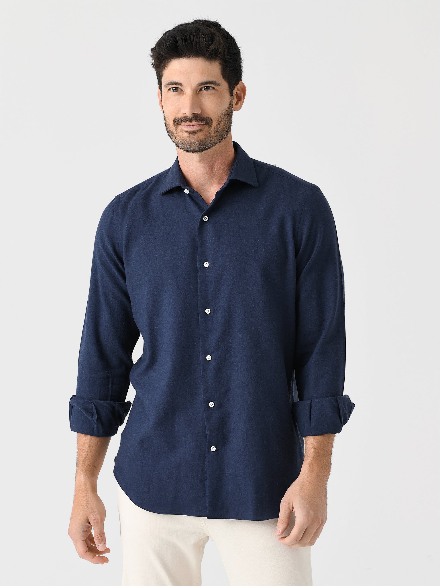 Maria Santangelo Men's Woven Shirt - Saint Bernard