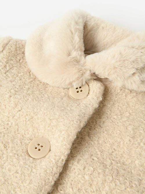 Mayoral Little Girls' Mouflon Coat