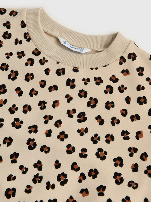 Mayoral Girls' Ruffle Sleeve Pullover